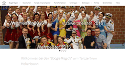 Desktop Screenshot of boogie-magics.de